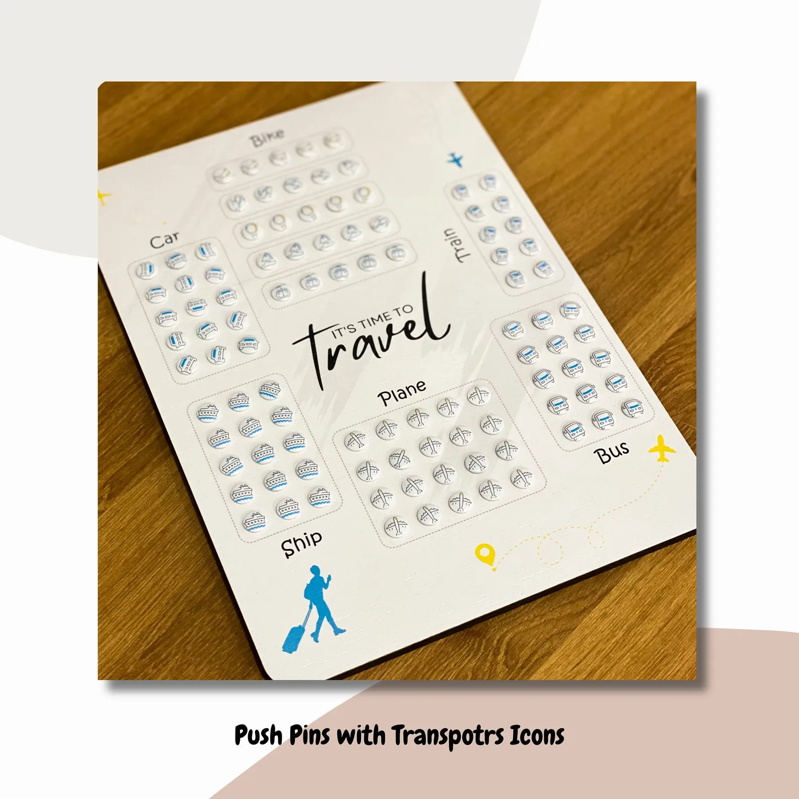 Florida State Wooden Wall Map Art For Modern Loft Interiors - Image 10